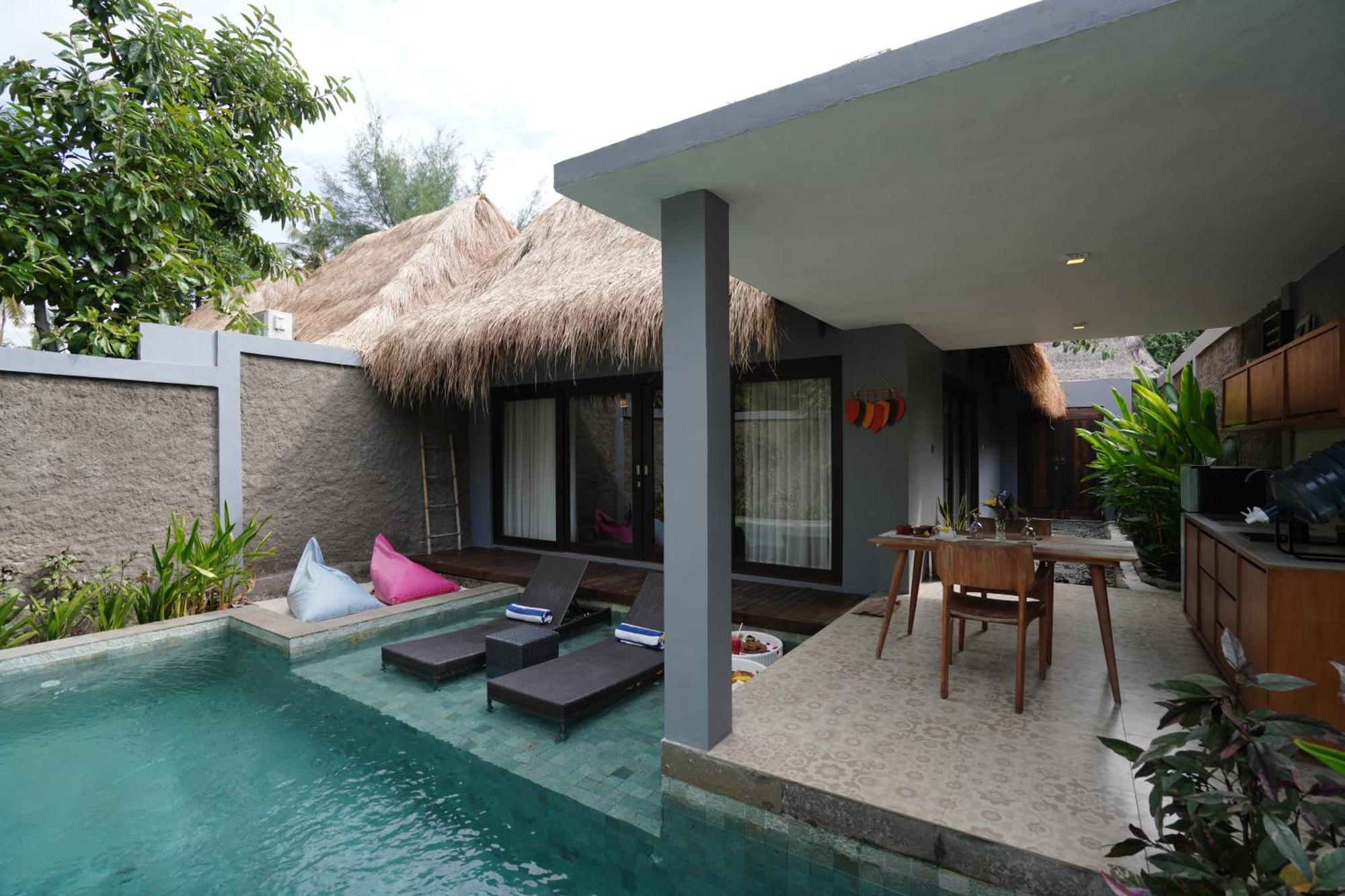 A Villa Gili Air Dış mekan fotoğraf