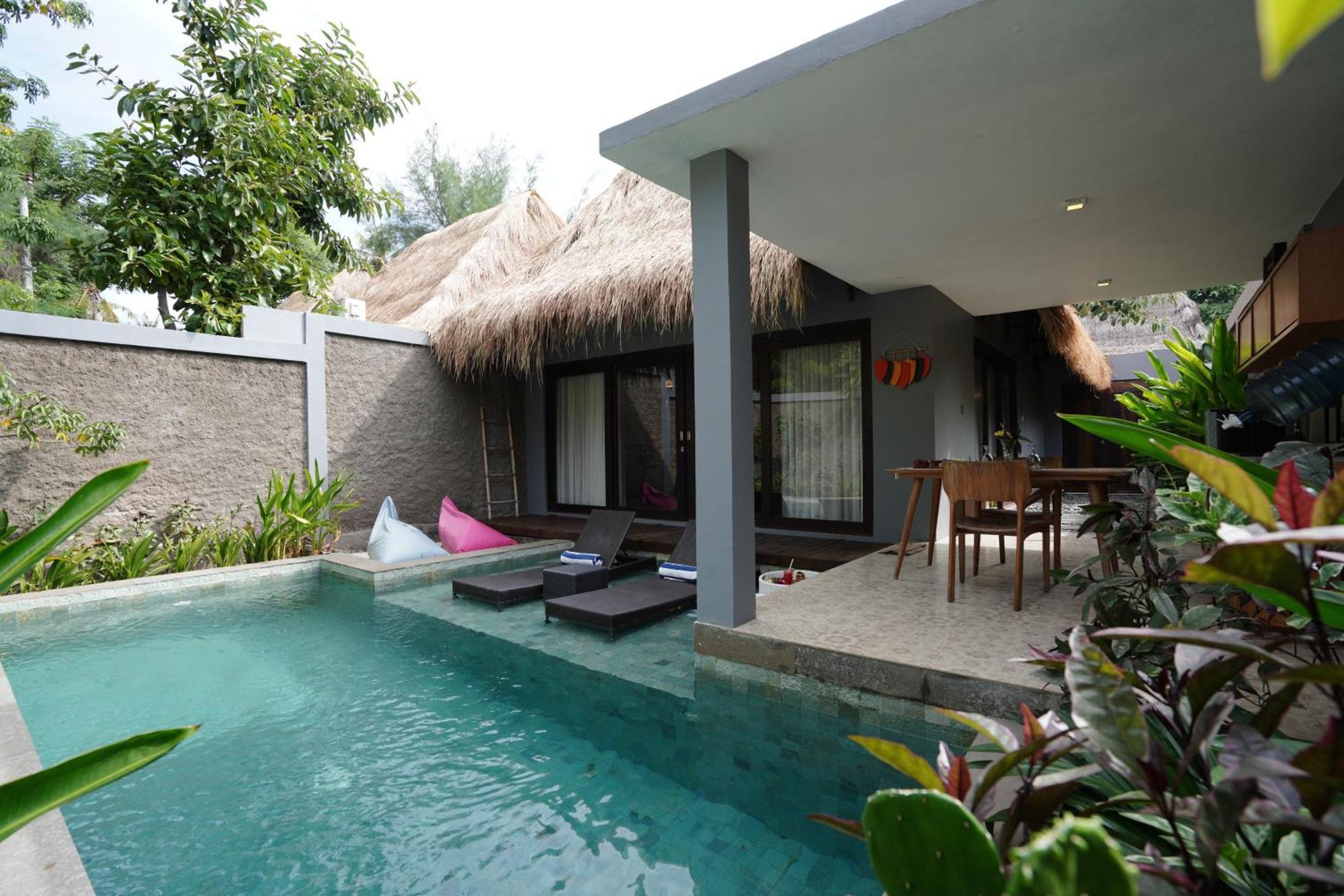 A Villa Gili Air Dış mekan fotoğraf