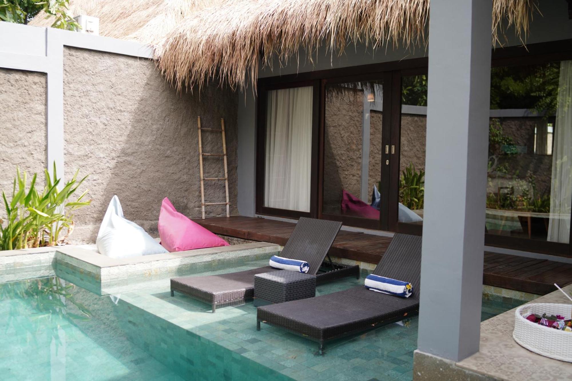 A Villa Gili Air Dış mekan fotoğraf